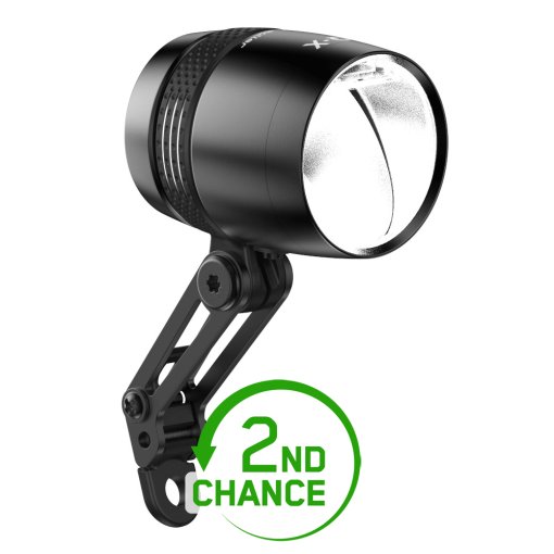 Produktbild von Busch + Müller Lumotec IQ-X E Frontleuchte für E-Bikes - 164R60TS7-01 - schwarz - B-Ware