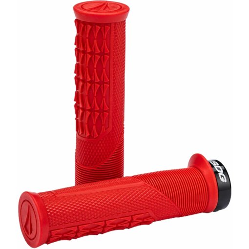 Photo produit de SDG Thrice Open Core Lock-On Poignées de VTT - 136/32.5mm - rouge/noir