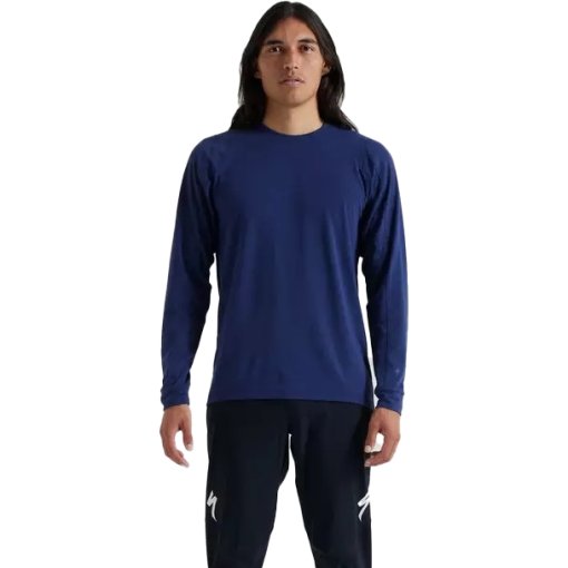 Immagine prodotto da Specialized Maglia a Maniche Lunghe Uomo - Trail MTB - deep marine