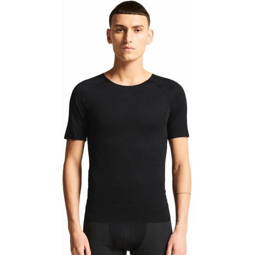 Produktbild von CRAFT Pro Dry Nanoweight Kurzarm-Unterhemd für Herren - Schwarz/Schwarz