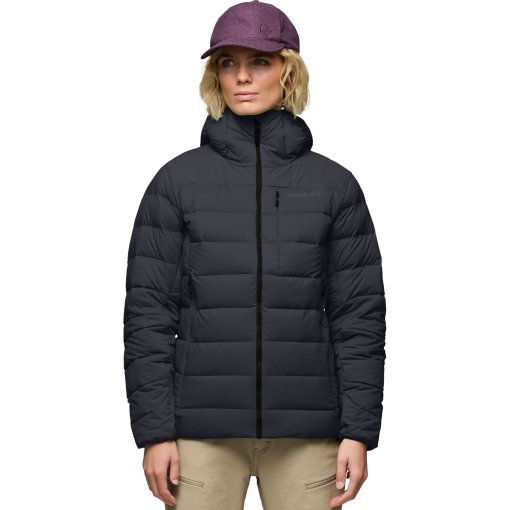 Foto de Norrona Plumífero Chaqueta con Capucha Mujer - femund down700 - Caviar Black