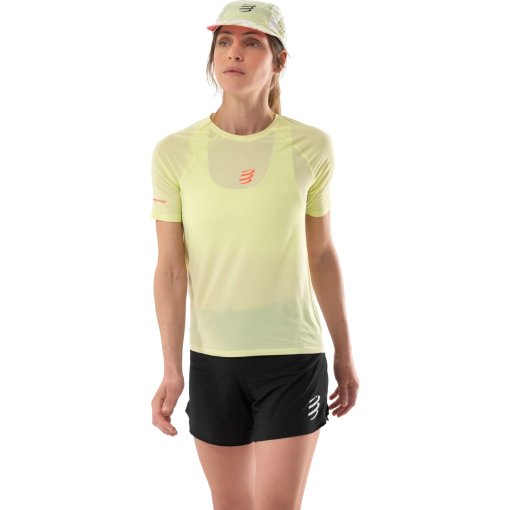 Foto de Compressport Camiseta Mujer - Trail Racing - shadow lime