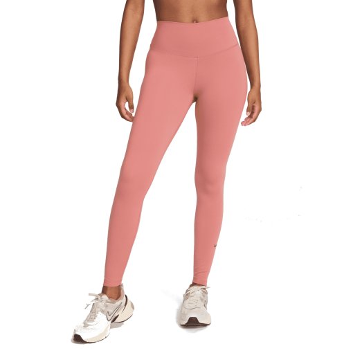 Foto de Nike Mallas Mujer - One High-Waisted - canyon pink/black FN3226-634