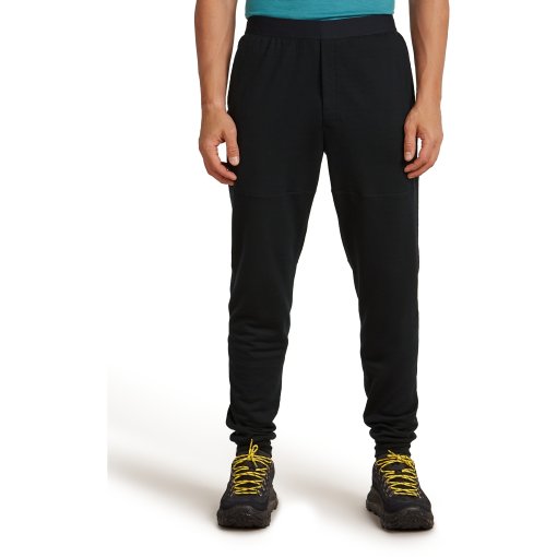 Foto de Icebreaker Pantalones Chándal Hombre - Merino 300 RealFleece™ Descender - Negro