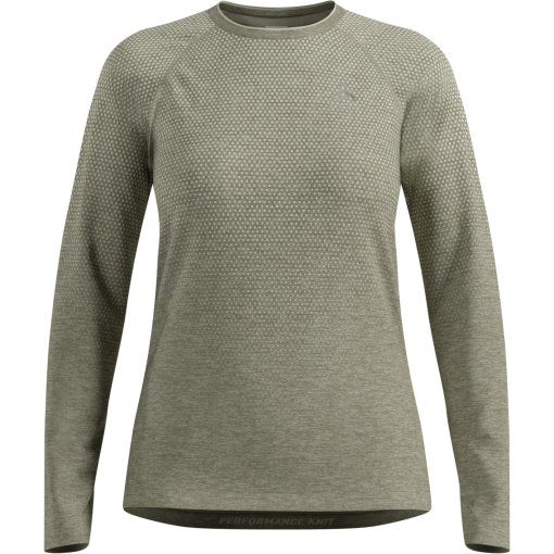 Produktbild von Odlo Essentials Seamless Langarm-Laufshirt 2.0 Damen - vetiver melange