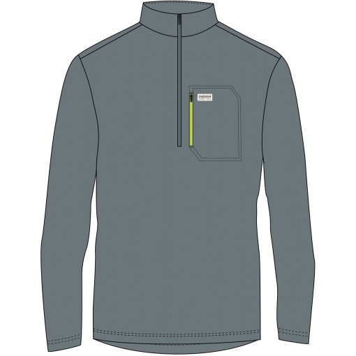 Immagine prodotto da Maloja Maglia a Maniche Lunghe Uomo - PalfnerM. Adventure Midlayer - shaded sage 8987
