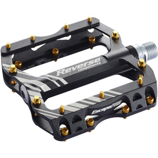 Immagine prodotto da Reverse Components Escape Pro Pedal - black / gold