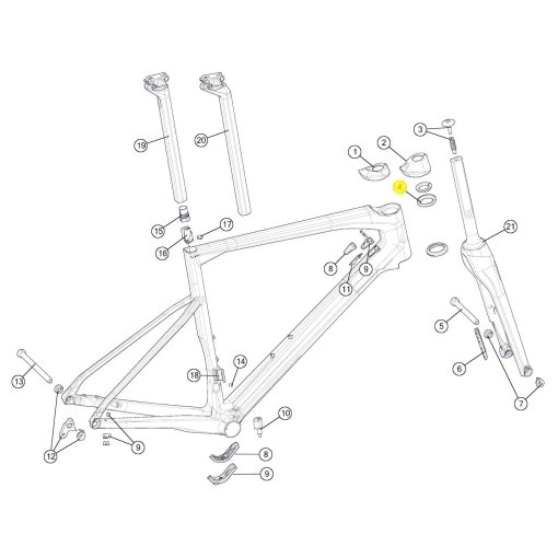 Immagine prodotto da BMC Serie Sterzo senza Topcone per Roadmachine 01/02 - 300711