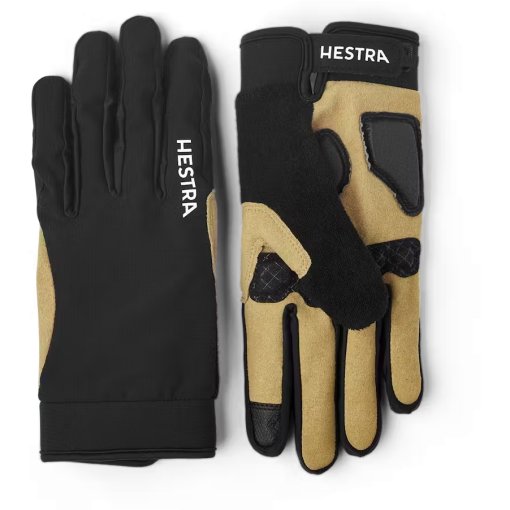 Foto de Hestra Guantes de Ciclismo de 5 Dedos - Bike Guard Long - negro