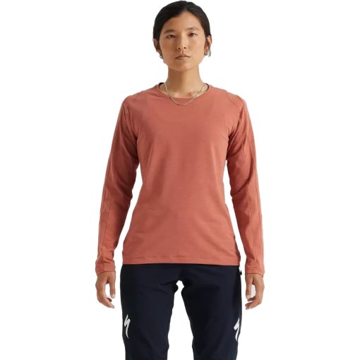 Immagine prodotto da Specialized Maglia a Maniche Lunghe Donna - Trail MTB - terra cotta