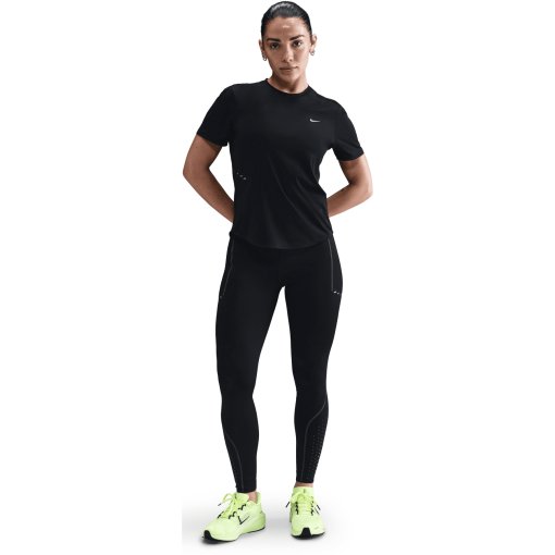 Produktbild von Nike Swift High Rise Reflective 7/8 Lauftights Damen - black/dark smoke grey HV2287-010