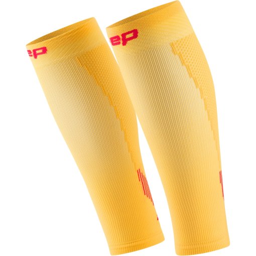 Foto de CEP Pantorrilleras de Compresión Hombre - Core Run - marigold/burgundy