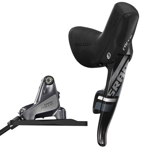 Immagine prodotto da SRAM Force 22 / 1 / CX1 Moto DoubleTap Leva del freno/cambio + freno a disco idraulico - montaggio piatto - destra | 11 velocità - grigio/nero
