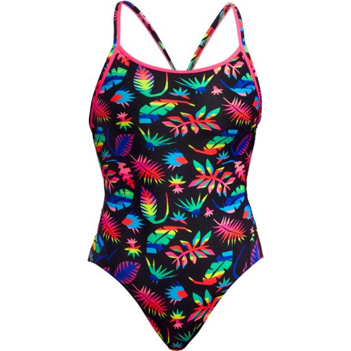 Produktbild von Funkita Diamond Back Eco Badeanzug Damen - Lost Leaf