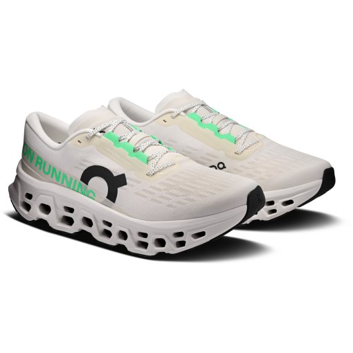 Produktbild von On Cloudmonster 3 Laufschuhe Herren - Breit - Ivory | Ivory