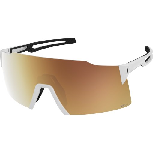 Productfoto van SCOTT Stride Light Sensitive Zonnebril - white - AMP LS gold chrome S1-3
