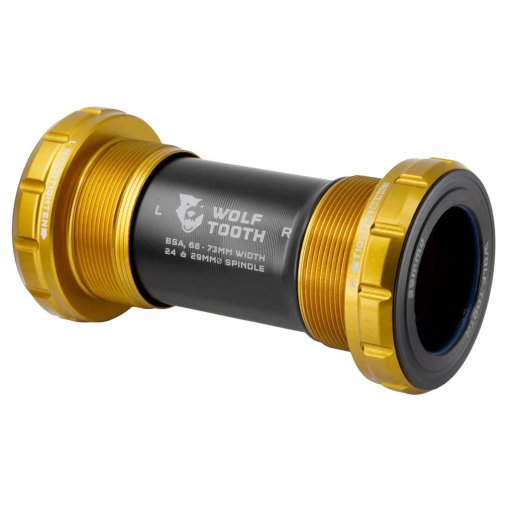 Picture of Wolf Tooth Bottom Bracket - BSA-68/73-29 - gold