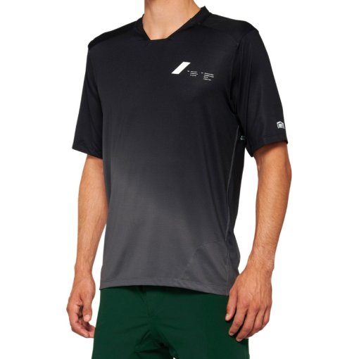 Foto de 100% Maillot Ciclismo Hombre - Celium - negro/charcoal