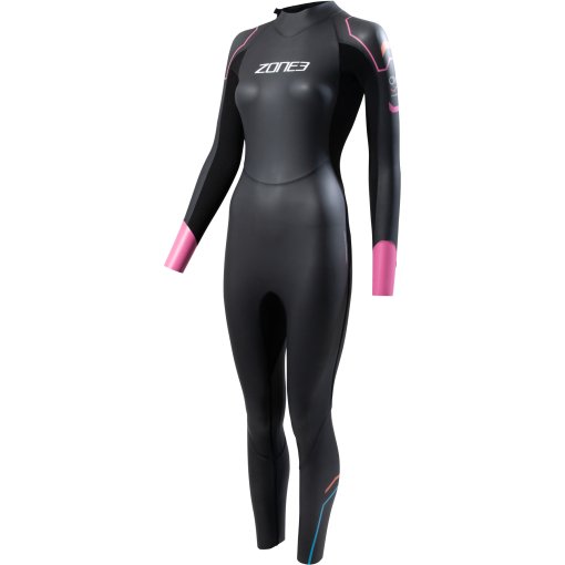 Immagine prodotto da Zone3 Tuta in Neoprene Donna - Aspect Breaststroke - nero/rosa