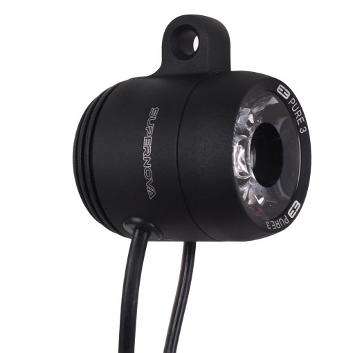 Foto de Supernova Luz Delantera - E3 Pure 3 Upside Down - negro
