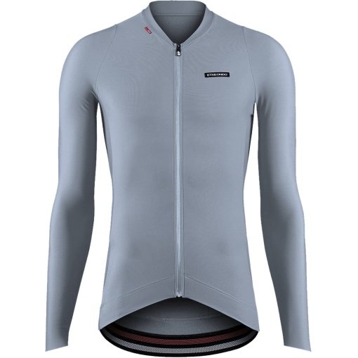 Foto de Etxeondo Maillot de Manga Larga Hombre - Alde Thermo - Pearl Gray