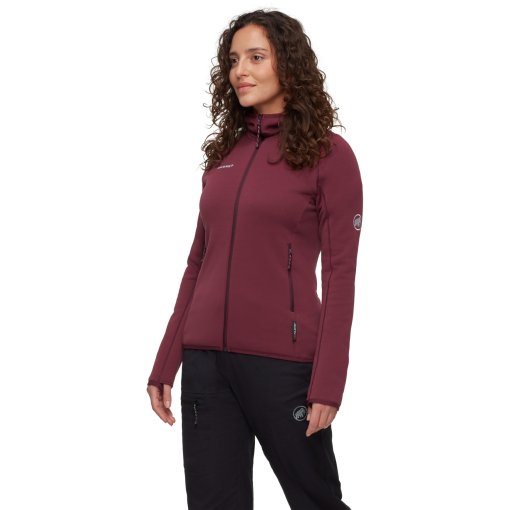 Mammut Albula Insulated Hooded Jacket Women - vin-black | BIKE24