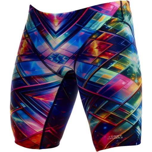 Produktbild von Funky Trunks Fast Training Eco Jammers Badehose Herren - Firefly Sparkle