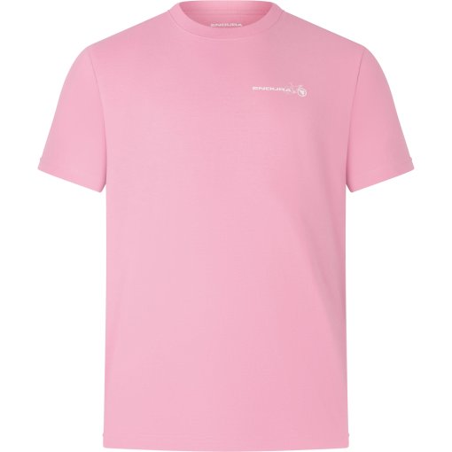 Foto de Endura Camiseta Hombre - Ltd Graphic - Pedal Power - pink thrift