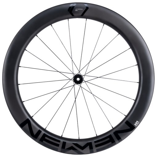 Photo produit de Newmen Streem G.62 Roue avant - 28&quot; | Carbon | Clincher | Centerlock - 12x100mm