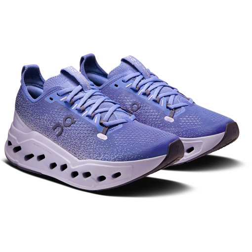 Photo produit de On Chaussures Running Femme - Cloudsurfer Max - Sailor | Thistle