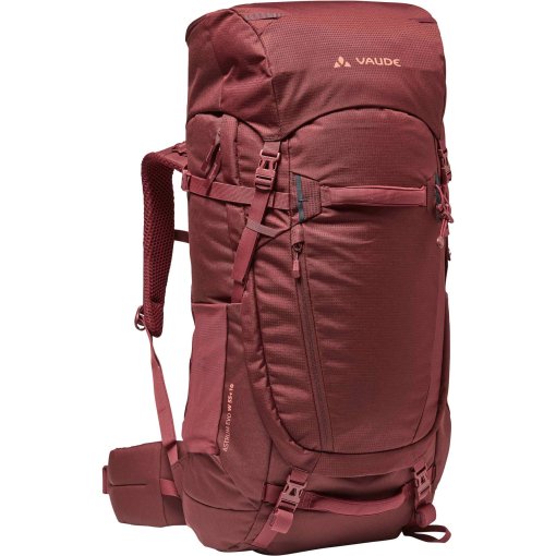 Productfoto van Vaude Astrum 55+10L Rugzak Dames - dark cherry