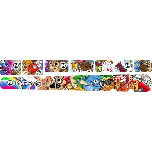 Immagine prodotto da rie:sel design chain:guard set - Protezione per Fodero Orizzontale Pellicola - Stickerbomb Eyecatcher