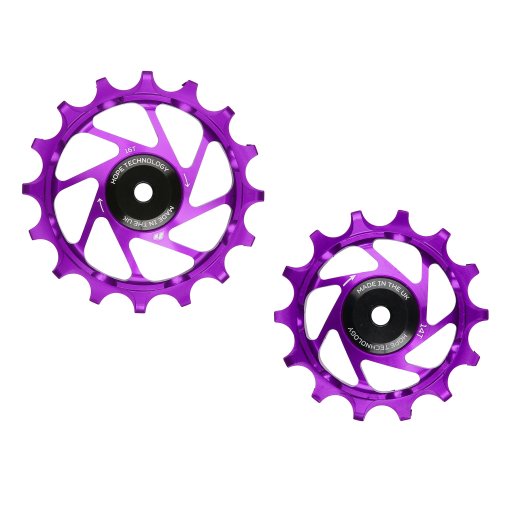 Produktbild von Hope Schaltungsrädchen für SRAM T-Type / XPLR | 16/14 Zähne | 12/13-fach - lila