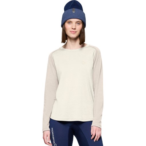 Foto de Norrona Camiseta Interior Manga Larga Mujer - femund pureUll - Whisper White