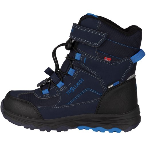 Foto de Trollkids Botas Invierno Niño - Hafjell XT - Navy/Medium Blue/Negro
