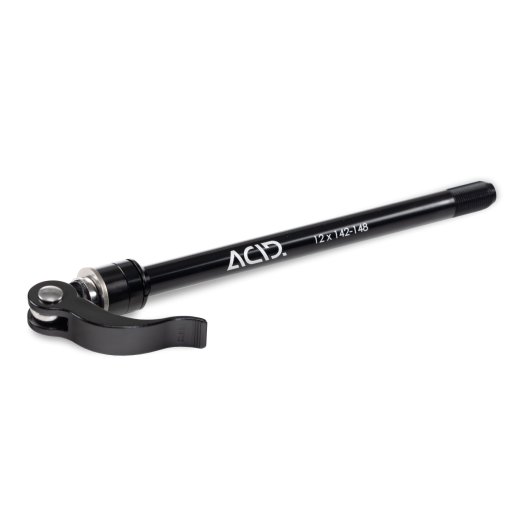 Foto de ACID Eje Pasante para Remolque Bici | M12x1,0 - 142-148 mm - negro