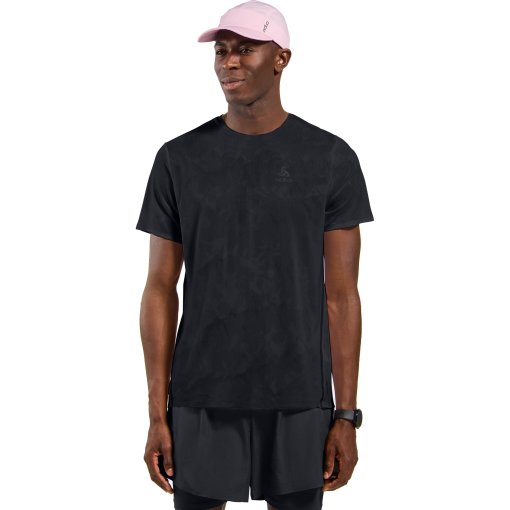 Produktbild von Odlo Zeroweight Engineered Chill-Tec Laufshirt Herren - black