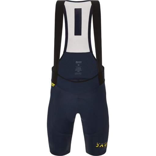 Immagine prodotto da Santini Salopette Ciclismo Corta Uomo - Le Maillot Jaune Cycling - Tour de France™ 2025 Collection - MJ1075C3ALLEZ - nautical NT