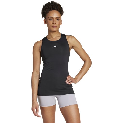 Produktbild von adidas Techfit Racerback Training Tanktop Damen - schwarz IK7924