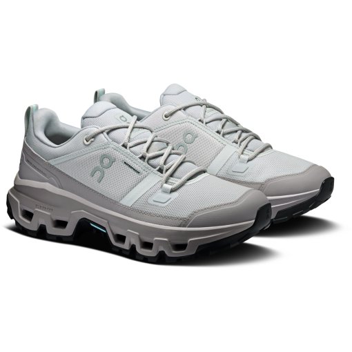 Productfoto van On Cloudrock Low Waterproof Dames Wandelschoenen - Glacier | Ore