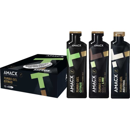 Picture of Amacx Turbo Gel - Carbohydrate Gel - 12x60ml
