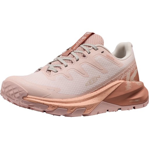 Photo produit de KEEN Targhee Apex Chaussures de randonnée imperméables pour femmes - Cameo Rose/Peach Fuzz