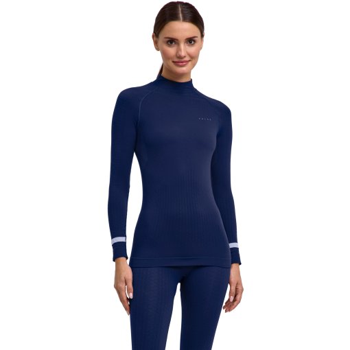 Immagine prodotto da Falke Maglia a Collo Alto Donna - Warm Trend - space blue 6116