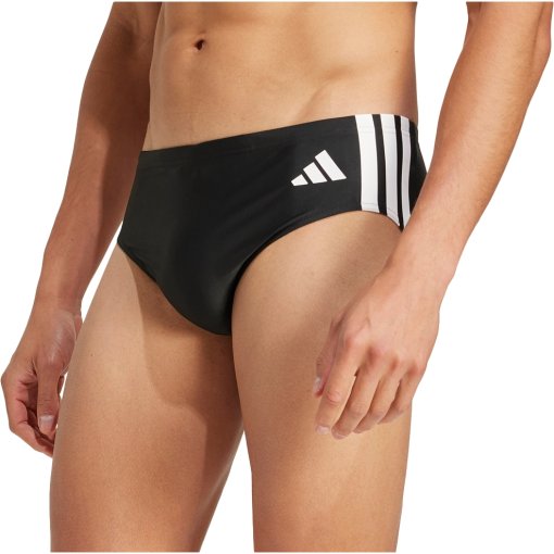Foto de adidas Bañador Slip Hombre - 3-Stripes - negro/blanco JN6539