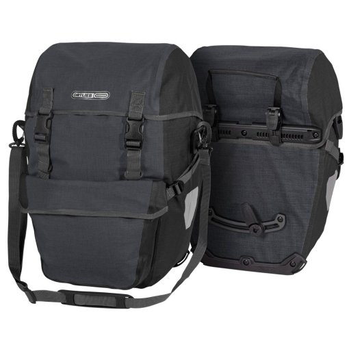 Foto de ORTLIEB Alforjas (par) - Bike-Packer Plus - QL2.1 - 2x21L - granite-black