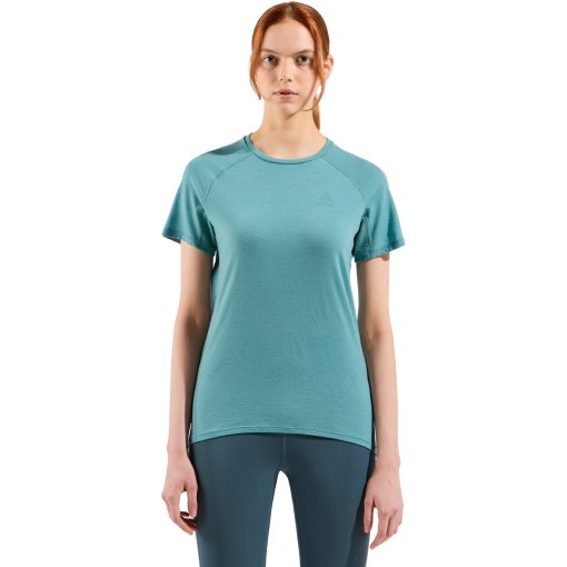 Foto de Odlo Camiseta Mujer - Ascent Performance Wool 125 - arctic