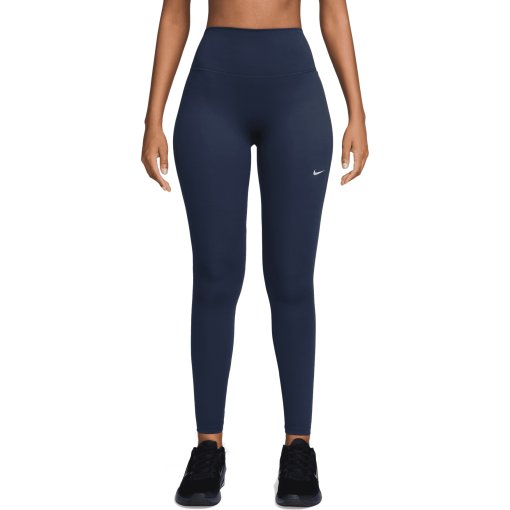 Productfoto van Nike One Seamless Front Leggings Dames - midnight navy/white HJ9195-413