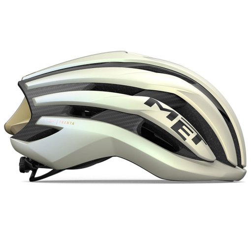 Produktbild von MET Trenta 3K Carbon MIPS Helm - vanilla ice gold / matt