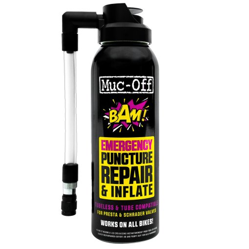 Productfoto van Muc-Off B.A.M! Inflate &amp; Repair Afdichtingsspray - 125ml