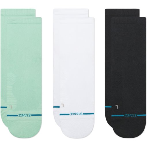Produktbild von Stance Run Light Quarter Socken Unisex - 3er-Pack - mint